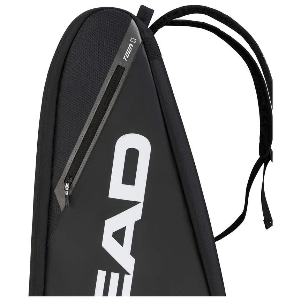 Head Tour Tennis Kit Bag (Black/White) (XL)