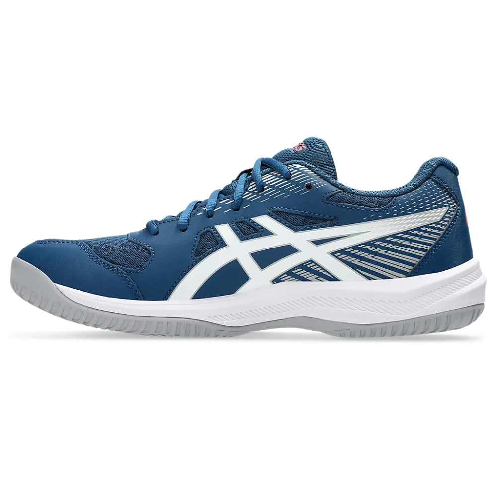 Asics Men's Upcourt 6 Volleyball Shoes (Mako Blue/ White)