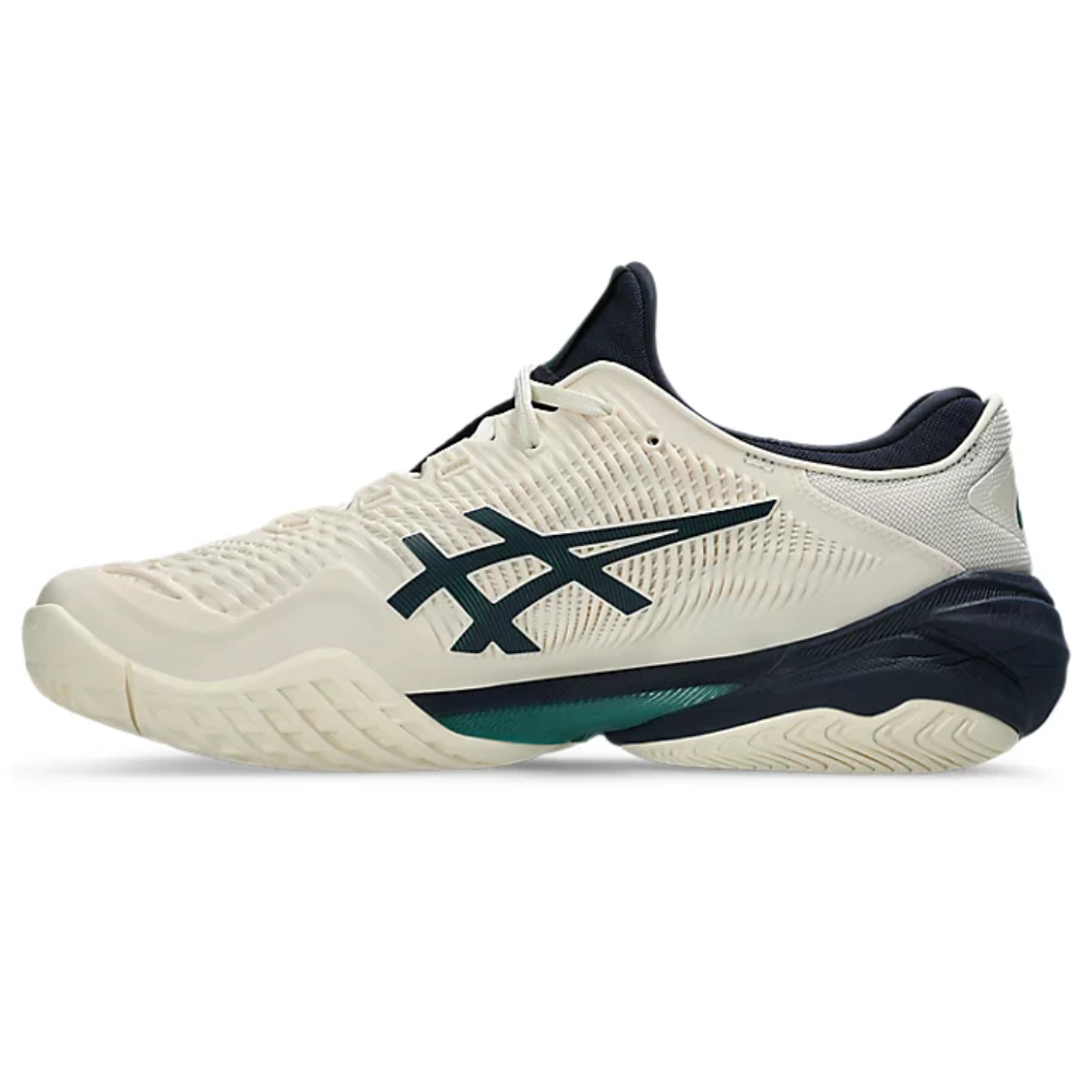 Asics Men's Court FF 3 (Cream/Jasper Green)
