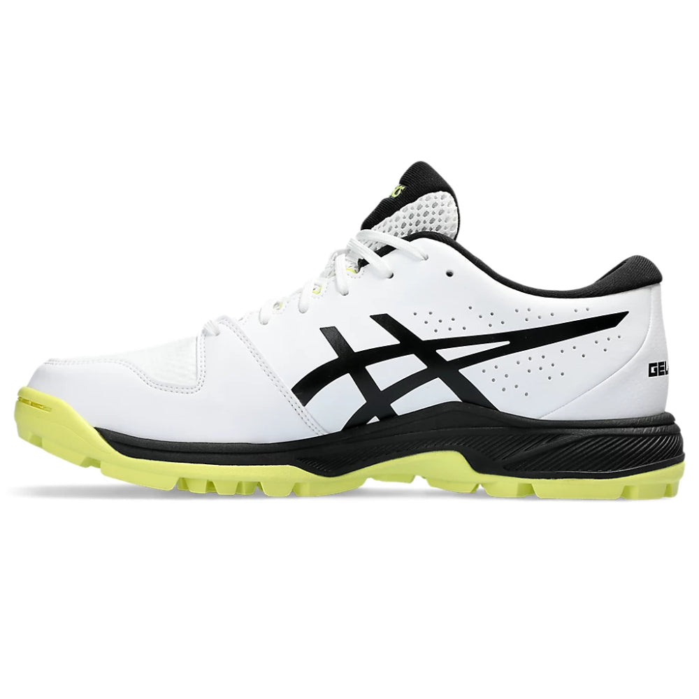 asics Gel-Peake 2 cricket White,Yellow Shoes