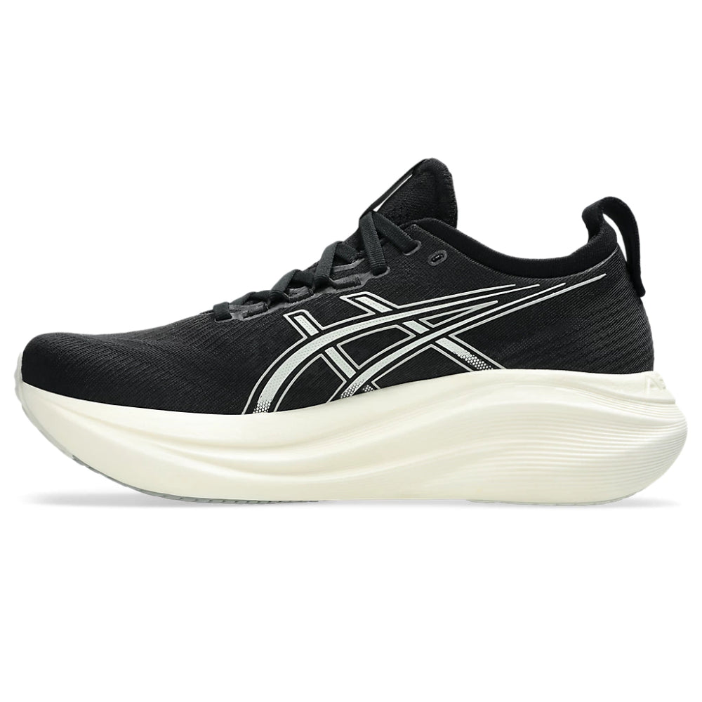 ASICS Men's Gel-Nimbus 27 Running Shoe (Black/Lake Grey)