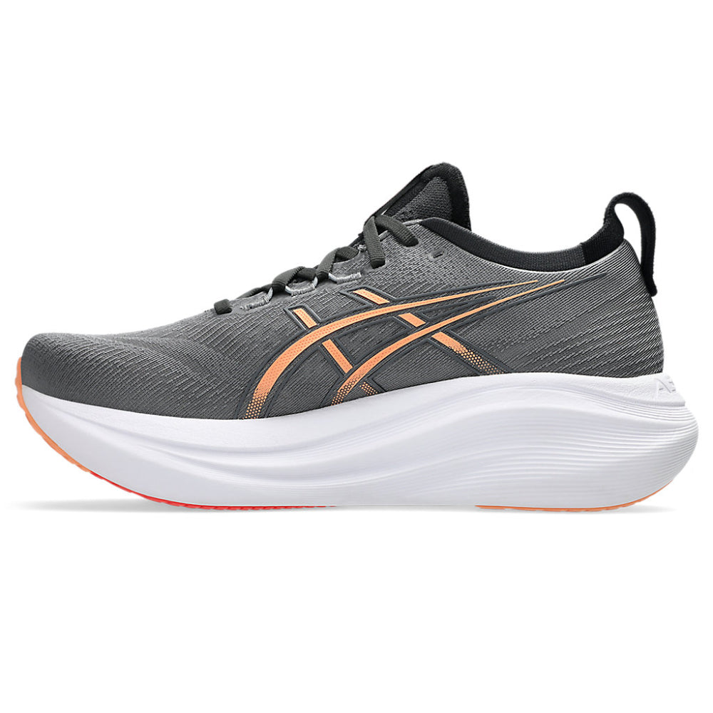 ASICS Men's Gel-Nimbus 27 Running Shoe (Carbon/Mojave)