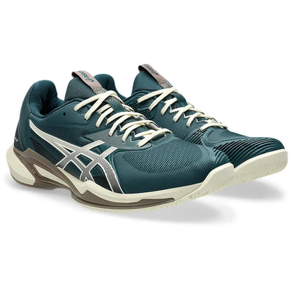 ASICS Men's Solution Speed FF3 Tennis Shoe (Saxon Green/Birch)