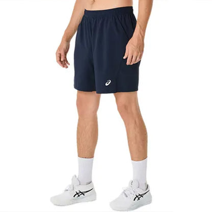 ASICS Men's Silver 9IN Short (Midnight)