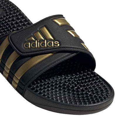 Adidas Men's Adissage Slide (Core Black/Gold Metallic/Core Black)