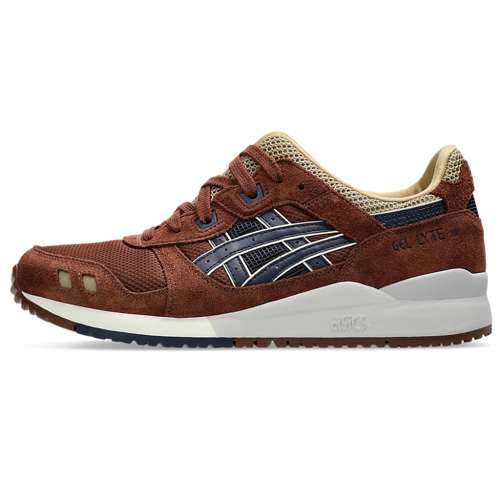 ASICS Unisex Gel-Lyte III OG Sneakers Shoe (Brown/Midnight)