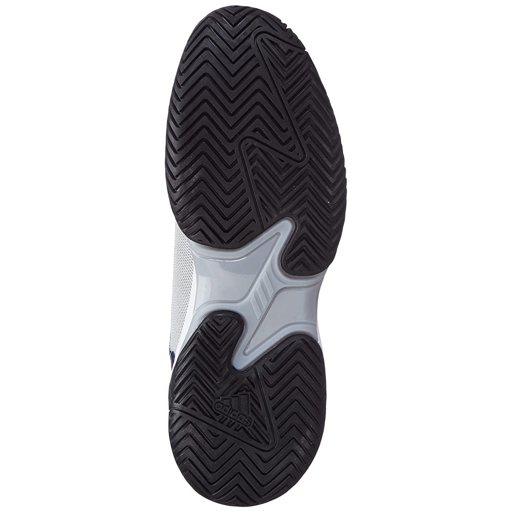Adidas Men's Tennis Top V2 Tennis Shoe (Stone/Orange/Navy)