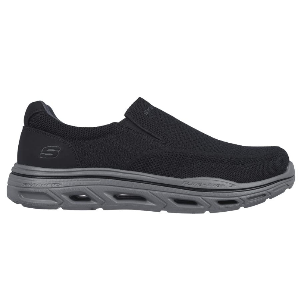 skechers latest glide step expected black running shoe