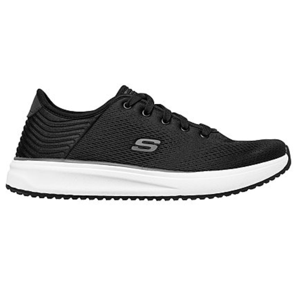 SKECHERS Men's Crowder Freewell Running Shoe (Black)