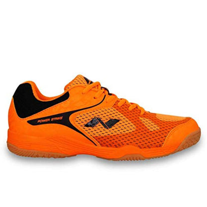 Nivia Power Strike Badminton Shoe (F.Orange)