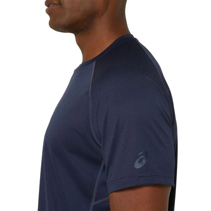 asics latest design ventilate actibreeze short sleeve Midnight Top