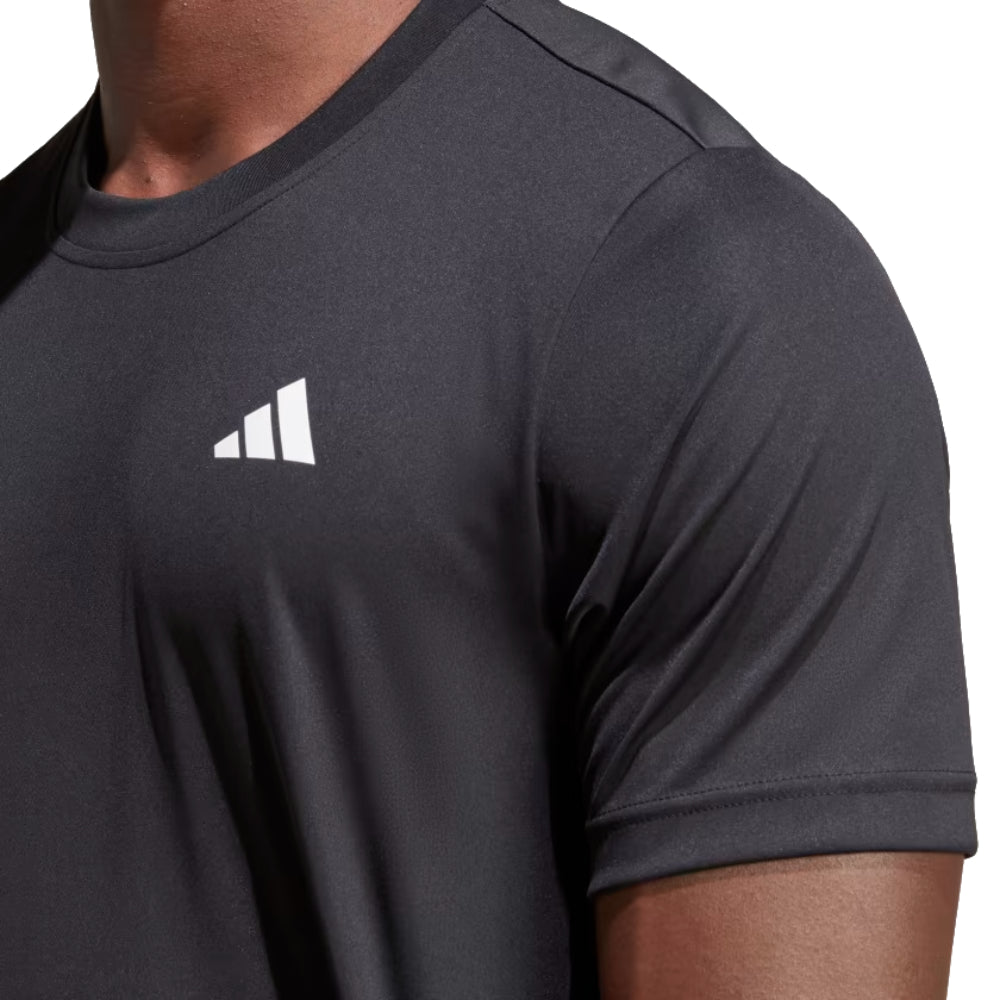 Top Model Adidas Men Club 3-Stripes Tennis Black Tee