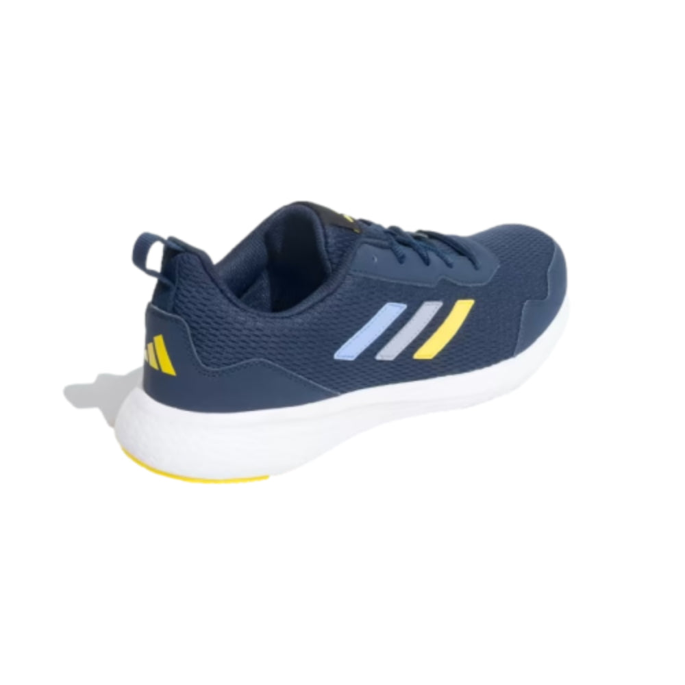 Adidas Men's Peprun Running Shoe (Collegiate Navy/Impact Yellow/Silver Violet/Blue Fusion)