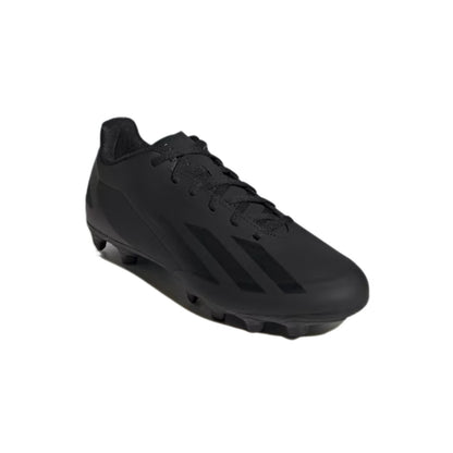 Adidas Men's X Crazyfast.4 Flexible Ground Football Shoe (Core Black/Core Black/Core Black)