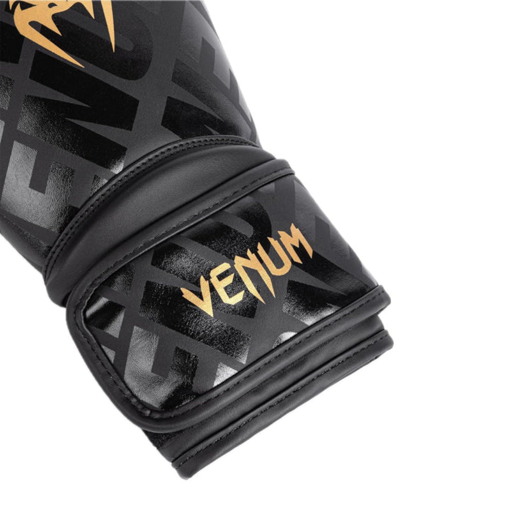 Venum Contender 1.5 XT Boxing Gloves (Black/Gold)