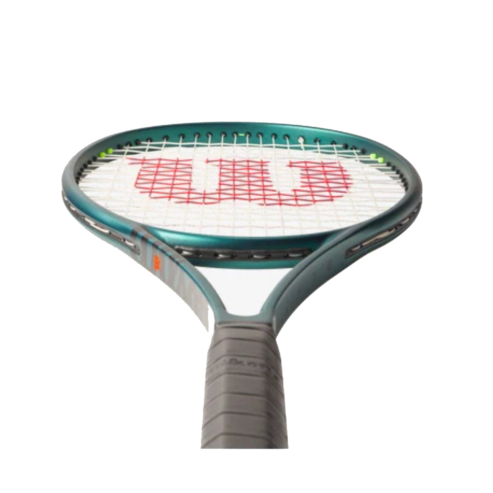 WILSON Blade 98 18*20 V9 Unstrung Tennis Racquet (Teal/Black)