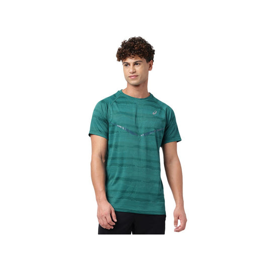 ASICS Men's Breathe Short Sleeve Top (Rich Teal)