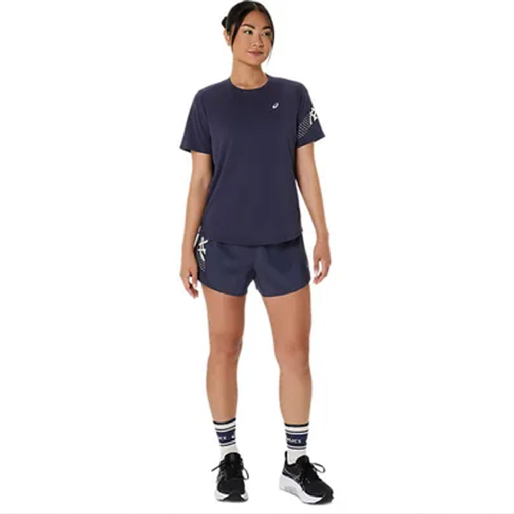 ASICS Women's Icon SS Top (Indigo Fog)