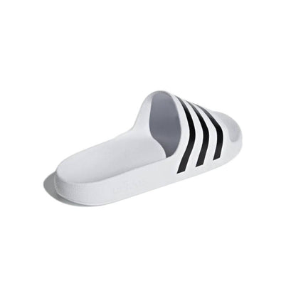 Adidas Men's Adilette Aqua Slide (Cloud White/Core Black/Cloud White)