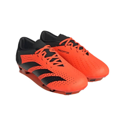 Adidas Predator Accuracy.3 Low Firm Ground Football Shoe (Orange/Black/Black)