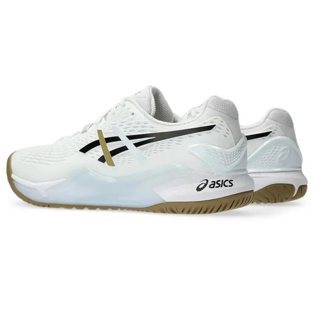 asics Gel-Resolution 9 new tennis White,Black shoes