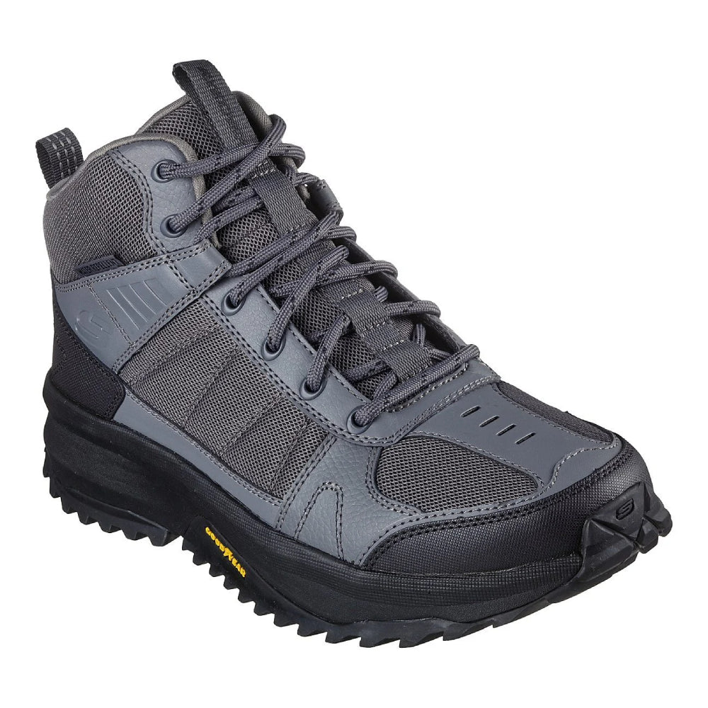 SKECHERS Men's Bionic Trail-Flashpoin Outdoor shoe (Gray/Black)