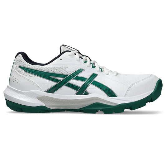 Asics Men's Gel-Peake 3 Men's Cricket Shoes (White/Jasper Green)