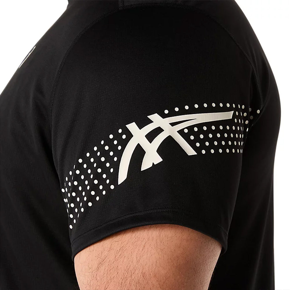 ASICS  Men's Icon SS Top (Black)