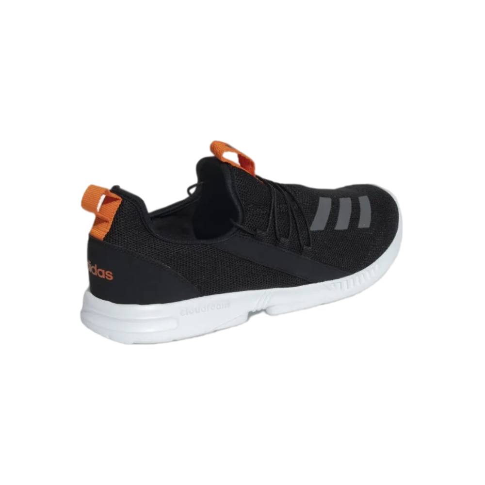 Swift run black clearance orange & white shoes