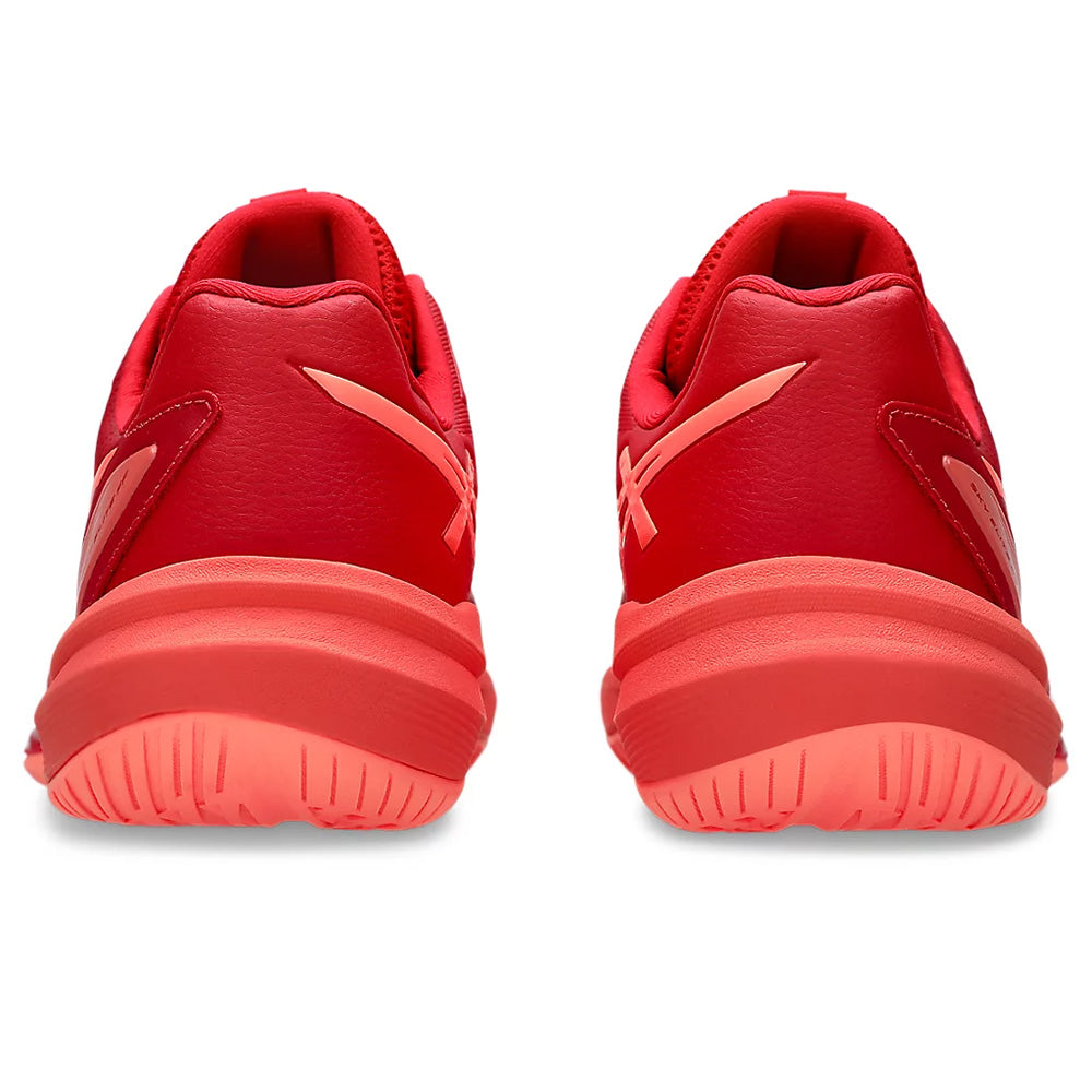 ASICS Men's Sky Elite FF 3 Badminton Shoe (Speed Red/Sun Coral)