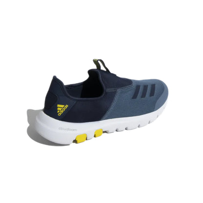 Adidas Men's Walkpal Running Shoe (Wonder Steel/Collegiate Navy/Impact Yellow)