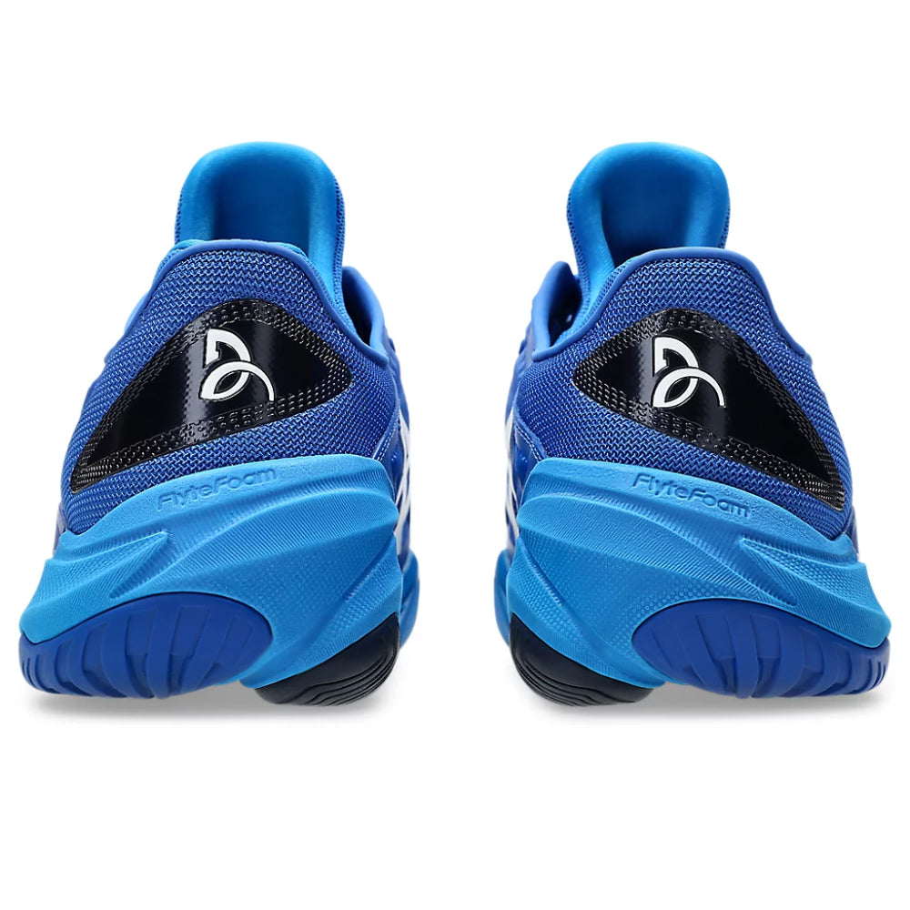 ASICS Men's Court FF 3 Novak Tennis Shoe (Tuna Blue/Pure Silver)