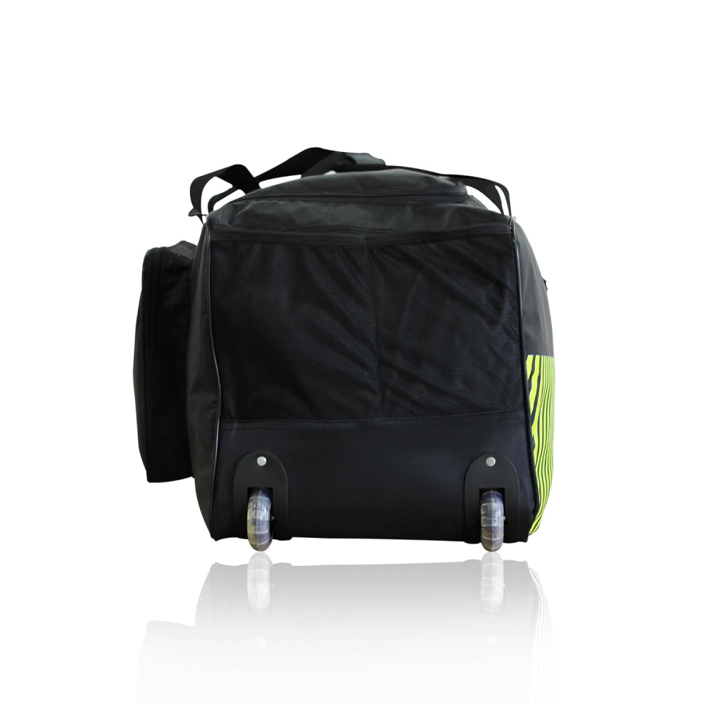 SG Smartpak 1.0 Wheelie Cricket Kit Bag (Black/Yellow)