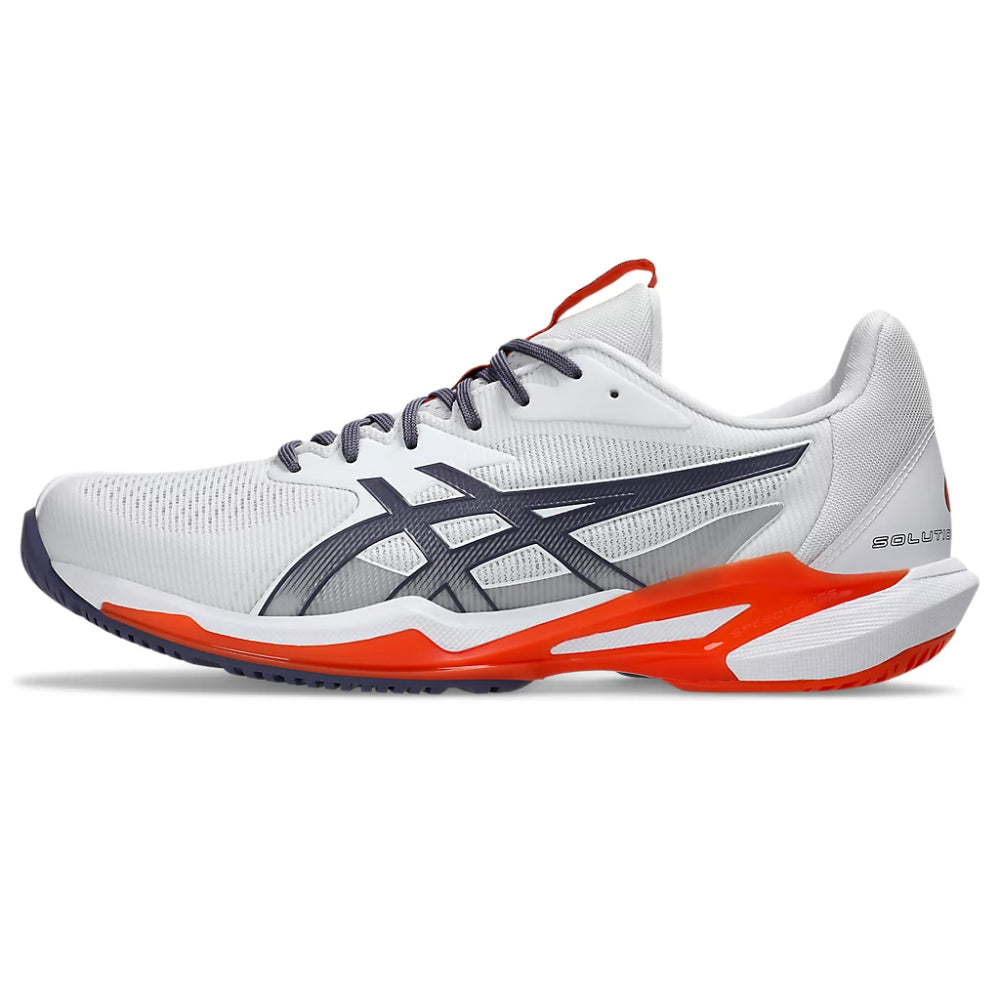 ASICS Men's Solution Speed FF3 Tennis Shoe (White/Greyish Purple)