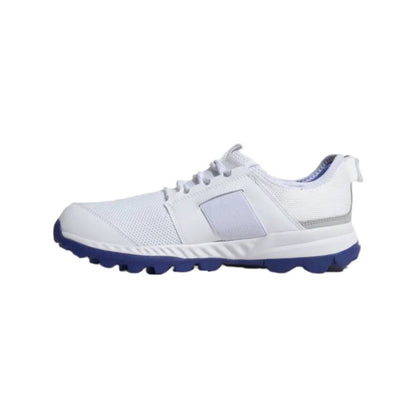 Adidas Men's Cricup 21 Cricket Shoe (Cloud White/Sonic Ink/Stone)