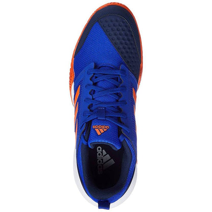 Adidas Men's Stin TNS 23 Tennis Shoe (Lucid Blue/Collegiate Navy/Semi Impact Orange)