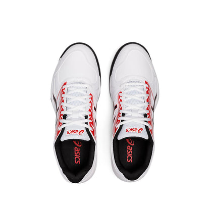 ASICS Men's Gel-Lethal Field Cricket Shoe (White/Classic Red)