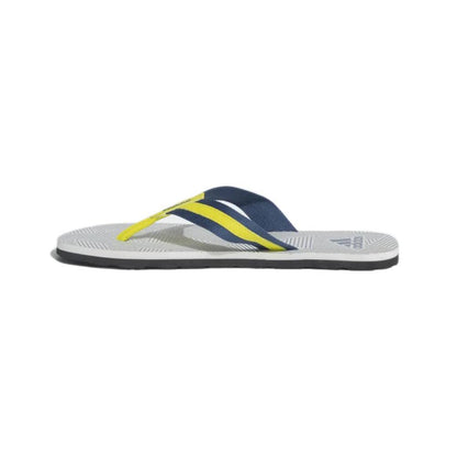 Adidas Men's Hurtle Flip Flops Slipper (Mystery Blue/Acid Yellow/Cloud White)