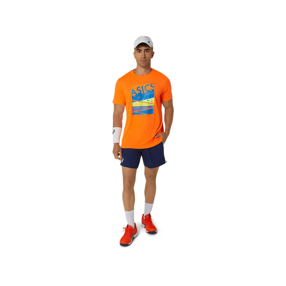 asics top design GS Practice Graphic Top