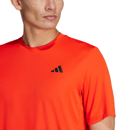 Lightweight Adidas Men Club 3-Stripes Tennis Tee