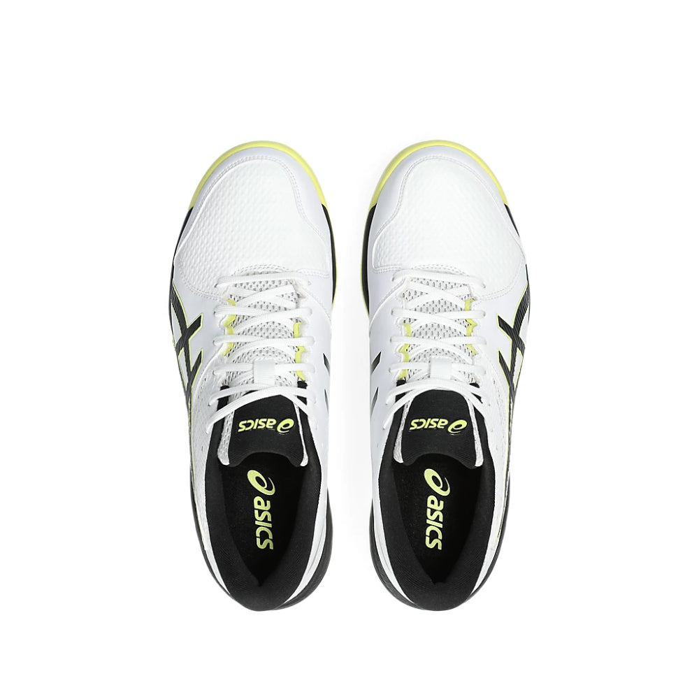 asics Gel-Peake 2 best cricket White,Yellow Shoes