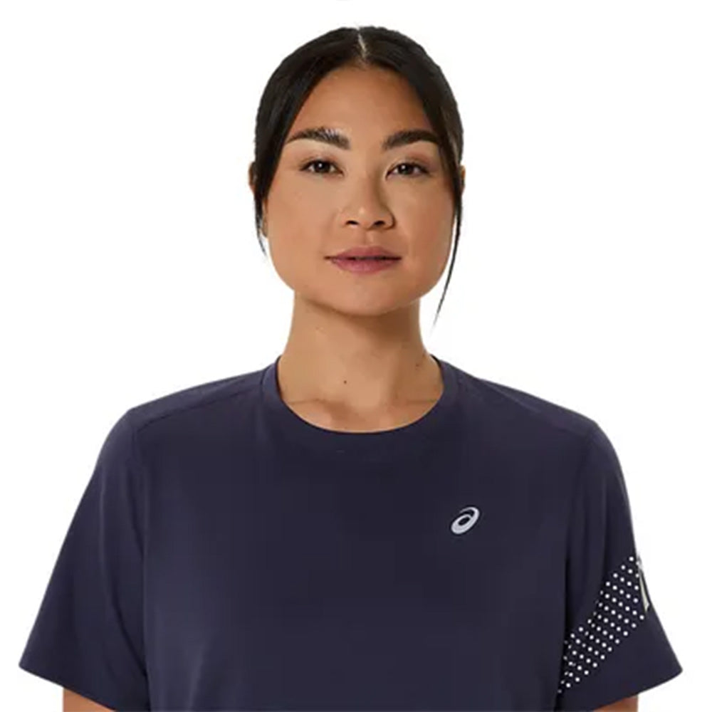 ASICS Women's Icon SS Top (Indigo Fog)