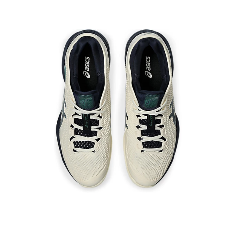 Asics Men's Court FF 3 (Cream/Jasper Green)