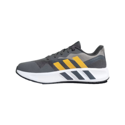 Adidas Men's Adilaska Running Shoe (Grey Six/Preloved Yellow/Dove Grey)