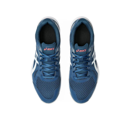 Asics Men's Upcourt 6 Volleyball Shoes (Mako Blue/ White)