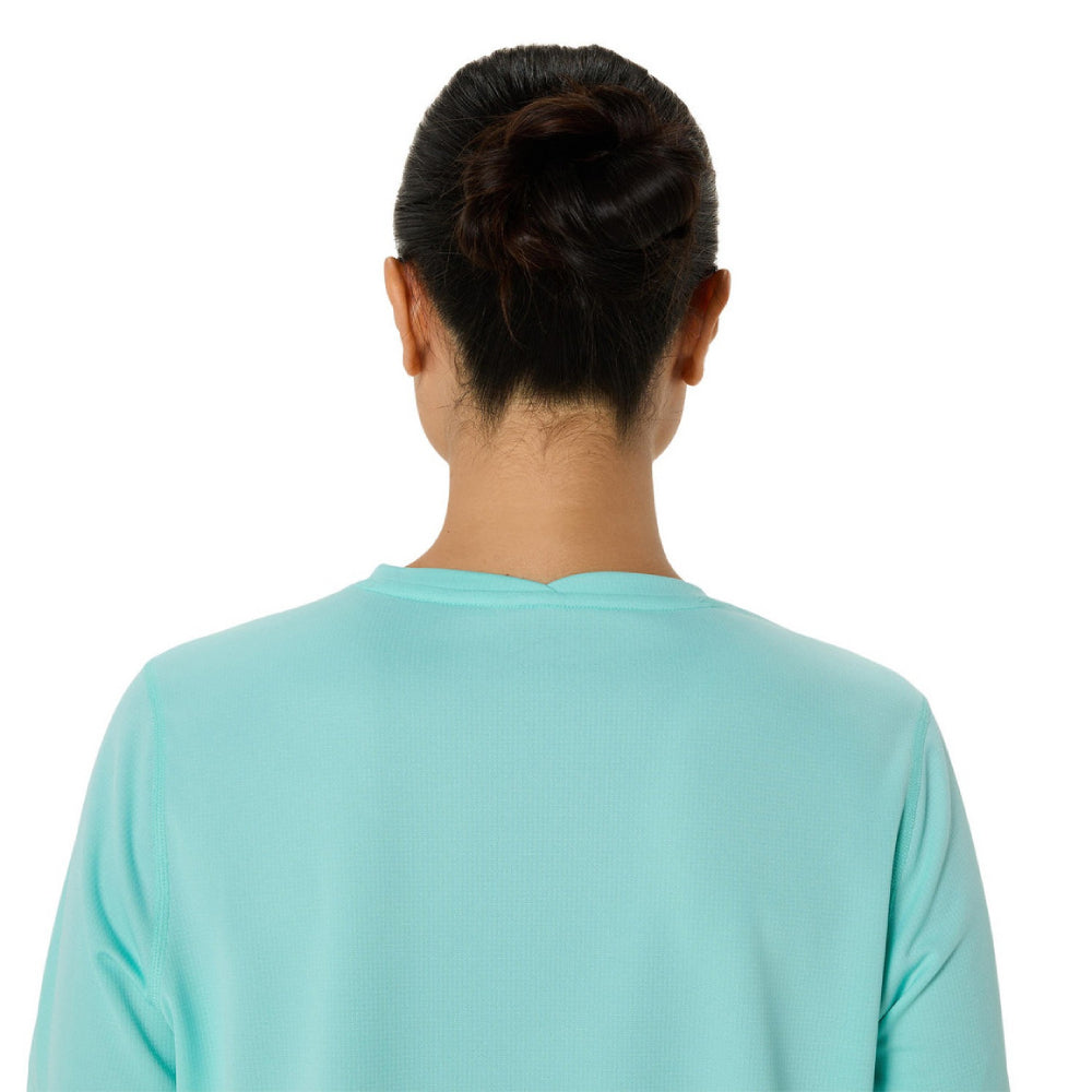 ASICS Women's Silver SS Top (Light Blue)