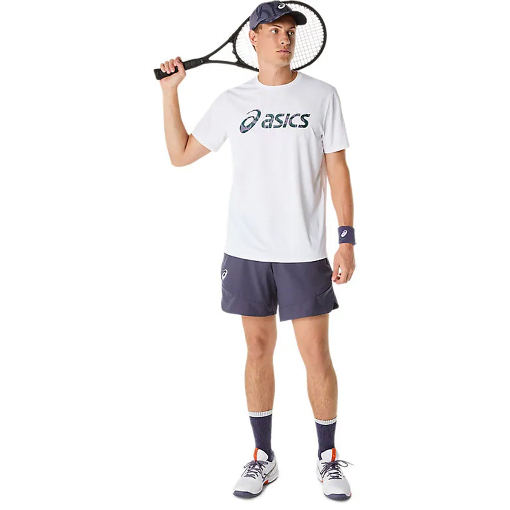 ASICS Men's Match Seasonal Graphic Tee (White)