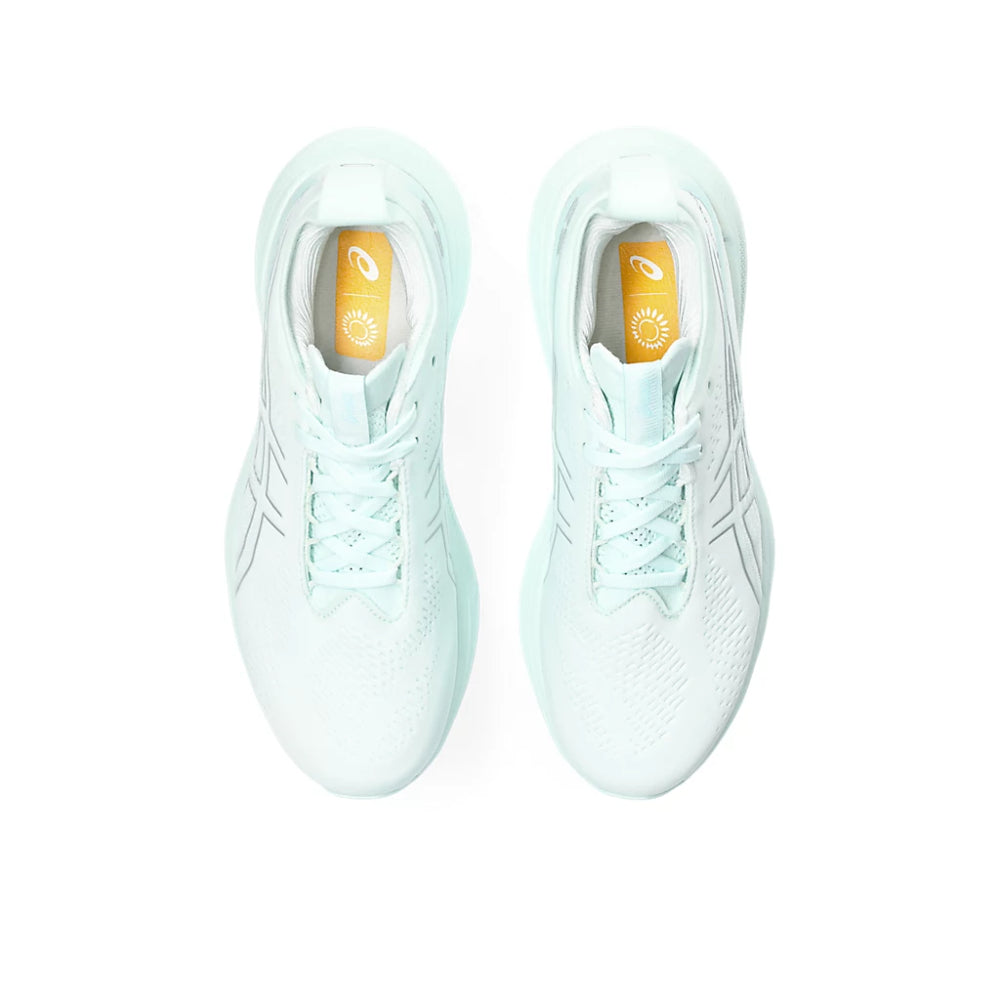 ASICS Women's Gel-Nimbus 25 Running Shoe (Soothing Sea/Pure Silver)