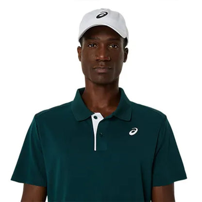 ASICS Men's Court Polo (Dark Green)