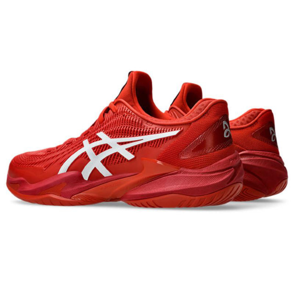 ASICS Men's Court FF 3 Novak Tennis Shoe (Rust/White)